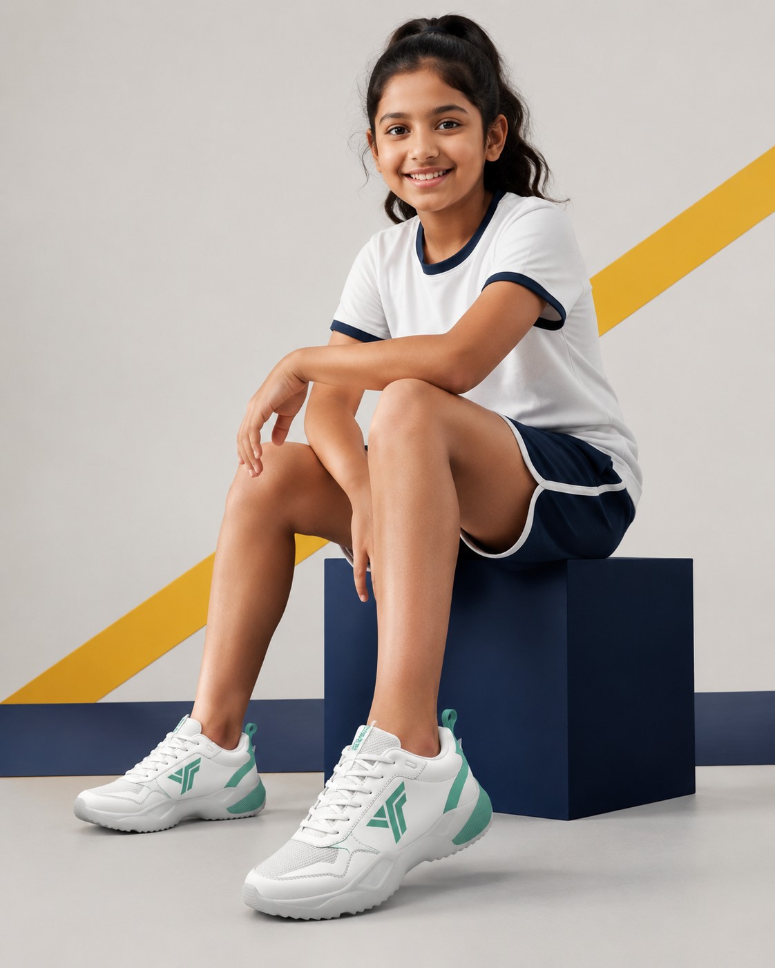 YoungFlyers AeroDash Running Shoes – Mint